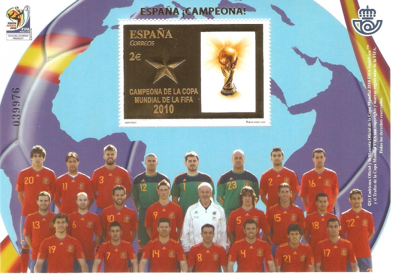 ESPAÑA   CAMPEÒN   MUNDIAL   SOUTH   AFRICA   2010
