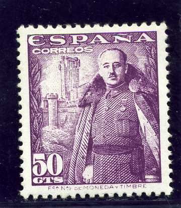 General Franco y Castillo de la Mota