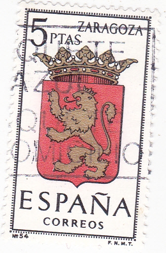 ZARAGOZA - Escudos de las capitales españolas (7)