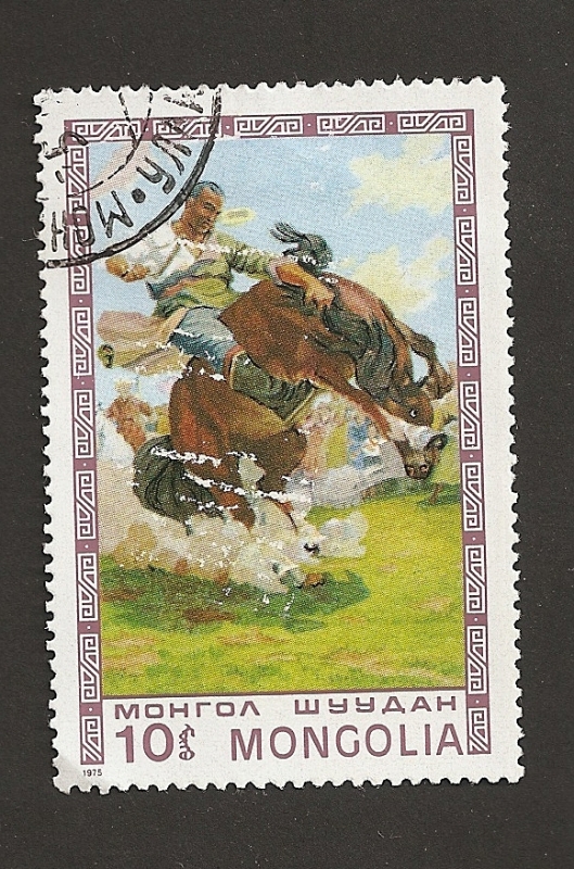 Domando caballos