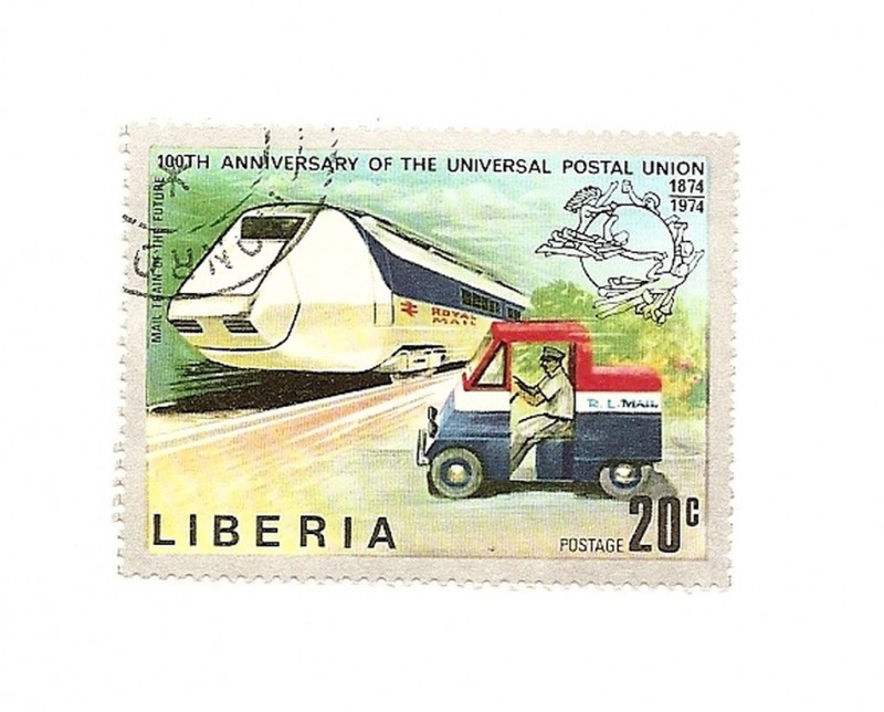 Centenario de la U.P.U.   Tren y mini-coche correo