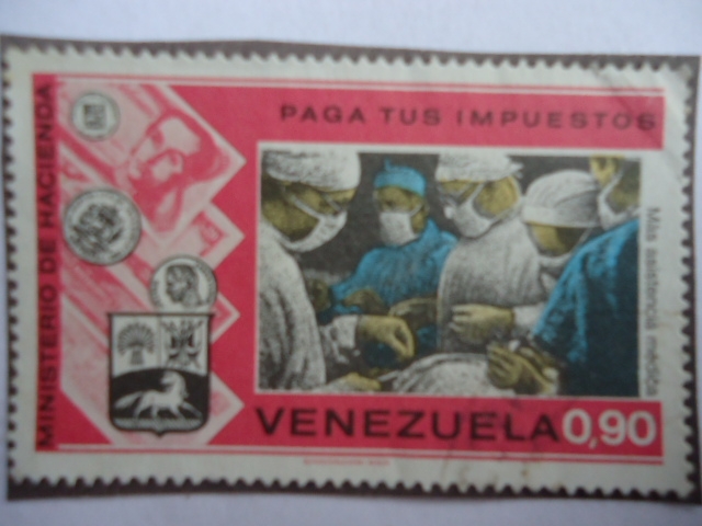 Paga tus Impuestos -Más Asistencia Médica-  Ministerio de Hacienda