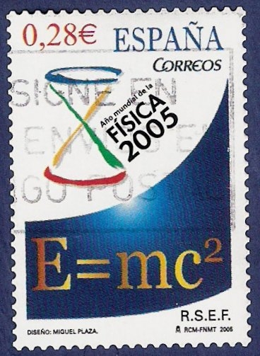 Edifil 4163 Año mundial de la Física 2005 0,28