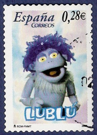 Edifil 4182 Los Lunnis Lublú 0,28