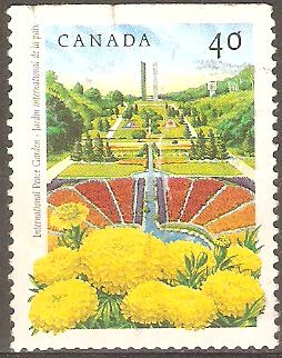 JARDÌN  PÙBLICO  DE  LA  PAZ  INTERNACIONAL.  BOISSEVAIN,  MONITOBA.