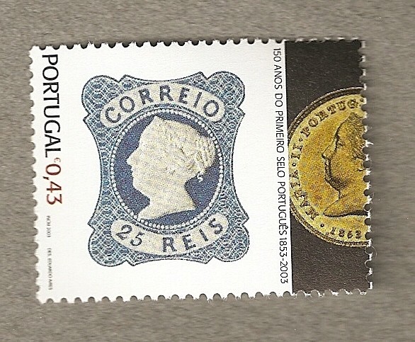 150 Años Primer Sello Portugués
