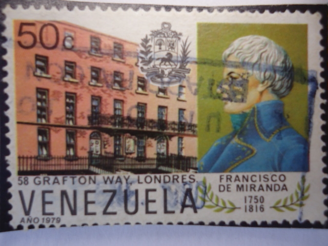 Francisco de Miranda 1750-1816 - 548 Drafton Way Londres.