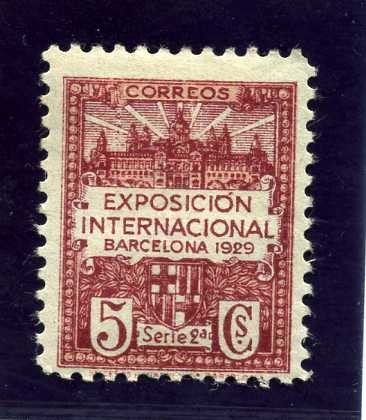 Barcelona. Exposición Internacional de Barcelona