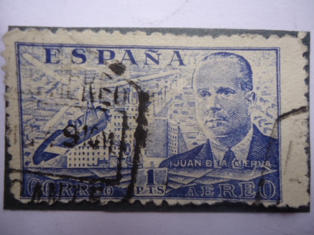 Juan de la Cierva - Autogiro sobre Madrid.