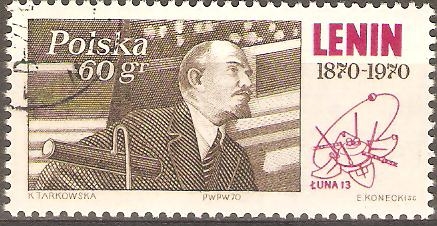 LENIN  EN  EL  TERCER  CONGRESO  INTERNACIONAL  EN  LENINGRADO  (1920)  Y  LUNA  13
