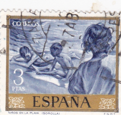 NIÑOS EN LA PLAYA (Sorolla)  (13)