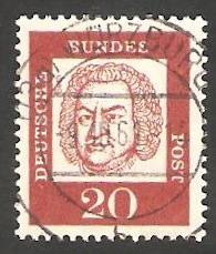 225 - Johann Sebastian Bach,con número de control