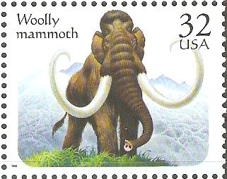 ANIMALES  PREHISTÒRICOS.  MAMUT  LANUDO.