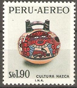 CULTURA  NAZCA.  JARRA  DECORADA.