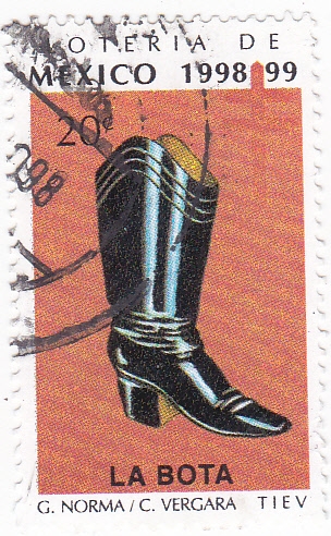LA BOTA -LOTERÍA DE MÉXICO