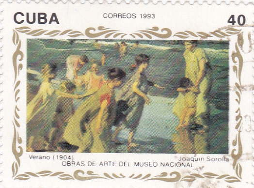 OBRAS DE ARTE DEL MUSEO NACIONAL (J.Sorolla)