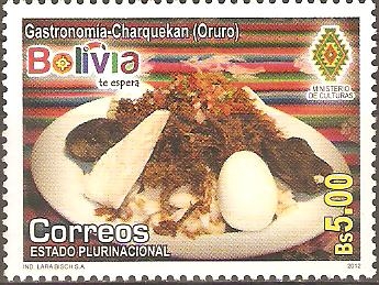 GASTRONOMÌA.  CHARQUEKAN  ( ORURO )