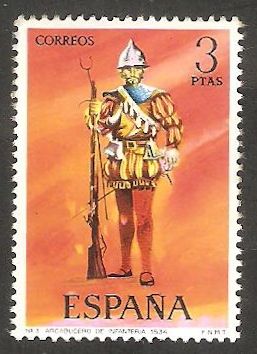  2141 - Uniforme Militar Arcabudero de Infantería