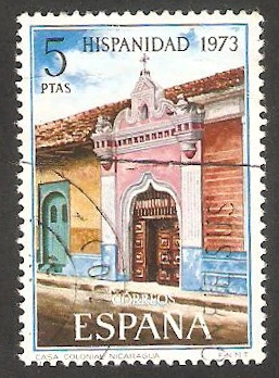 2156 - Casa colonial, en Nicaragua