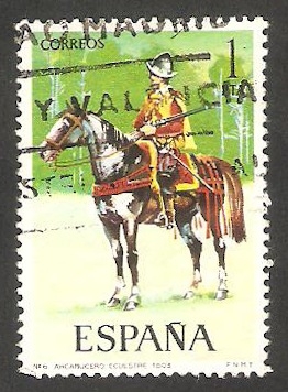  2167 - Uniforme militar Arcabucero ecuestre