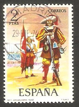 2168 - Uniforme militar Arcabucero de Infantería