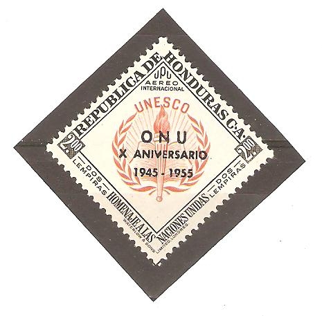 10th  ANIVERSARIO  DE  LA  ORGANIZACIÒN  DE  LAS  NACIONES  UNIDAS
