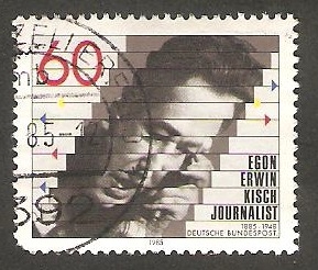 1078 - Centº del nacimiento de Egon Kisch, periodista