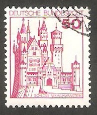 764 A - Castillo de Neuschwanstein, Con núnero de control 