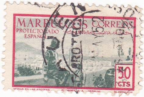 Protectorado español- moras en la azotea