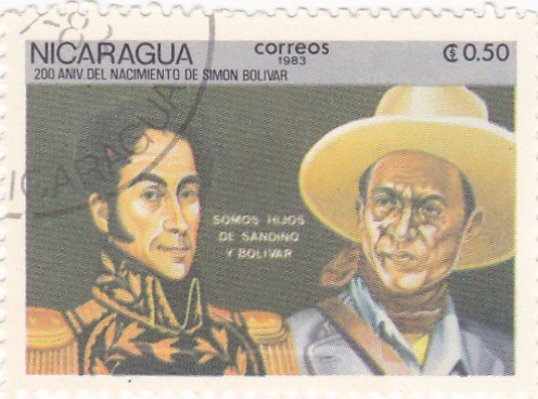 200 Aniv. nacimiento de Simón Bolivar