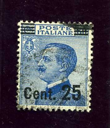 Sellos de 1901-23 sobrecargados