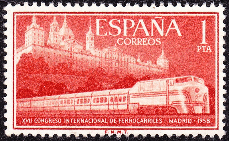 ESPAÑA  - Monasterio y Sitio del Escorial, Madrid