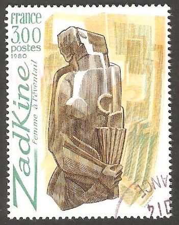 2074 - Mujer de Zadkine