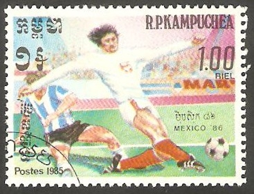 Kampuchea - Mundial de fútbol Mexico 88