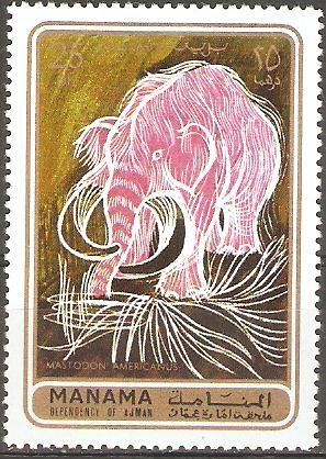 ANIMALES  PREHISTÒRICOS.  MASTODON  AMERICANUS.