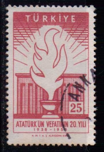 1414 - 20 anivº de la muerte de Atatürk