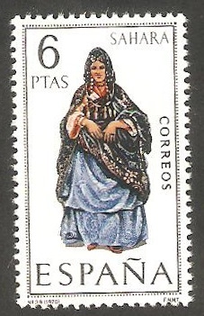 1951 - Traje típico de Sahara