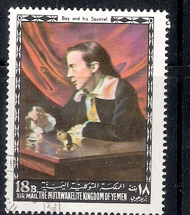 Niño y su ardilla