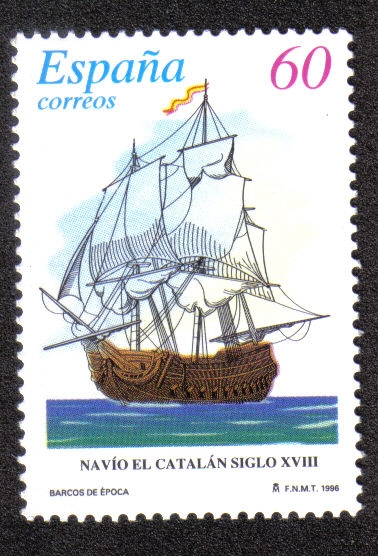 Navío El Catalán Siglo XVIII 