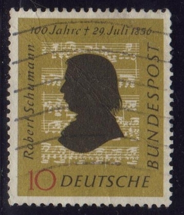 108 - Centº de la muerte del compositor Robert Schumann