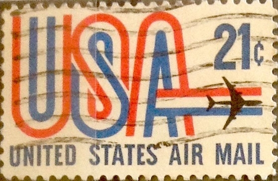 Intercambio 0,20 usd 20 cents. 1968