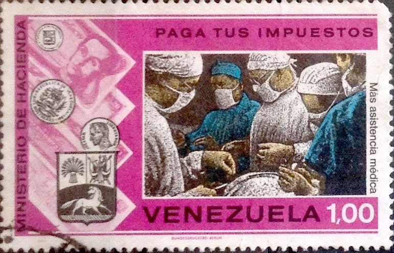 Intercambio 0,40 usd 1 bolivar 1974