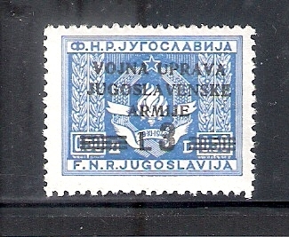Escudo de armas de la República Popular Federativa de Yugoslavia 