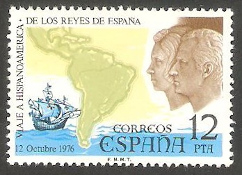 2370 - Viaje a Hispanoamérica de los Reyes de España