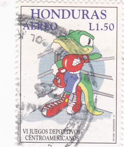 VI juegos deportivos centroamericanos