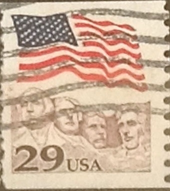 Intercambio 0,20 usd 29 cents. 1991