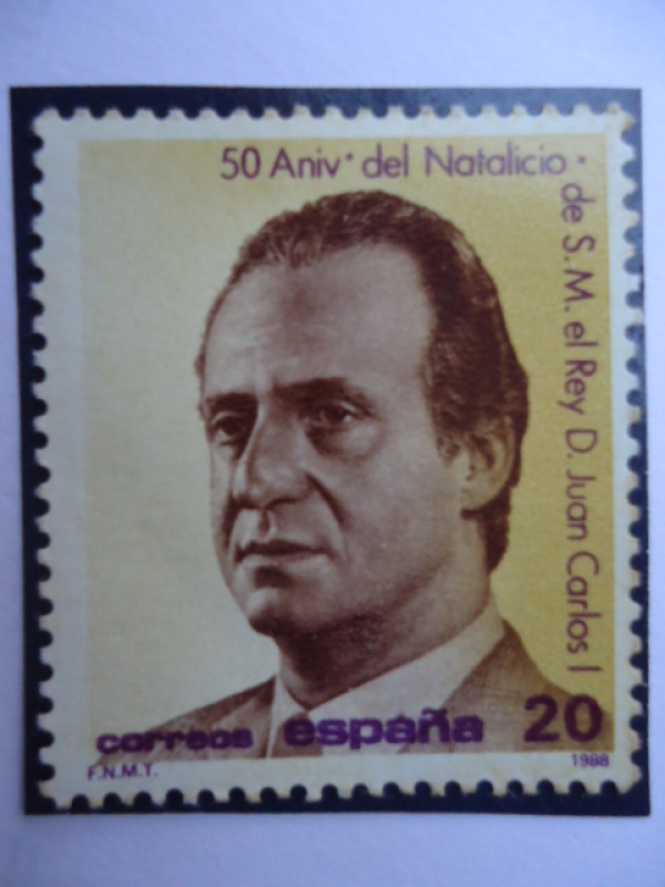 50 Aniversario del Natalicio de S.M. el Rey D. Carlos I