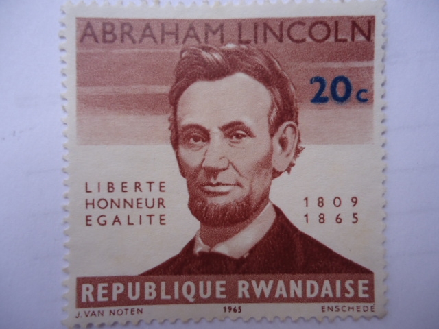 Abraham Lincoln.