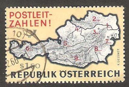  1036 - Introducción de los códigos postales