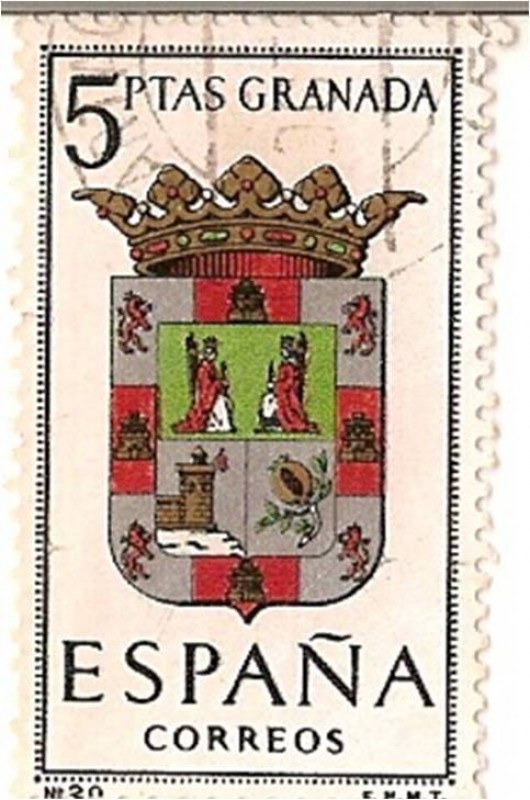 España Correos / Granada / 5 pecetas